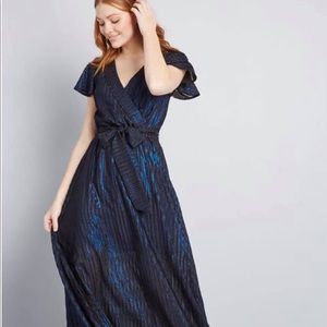 Modcloth Your Time To Shine Maxi Dres Size XL